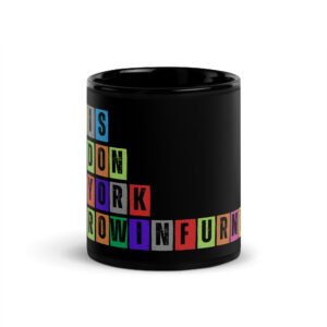 BarrowInFurness - Black Glossy Mug
