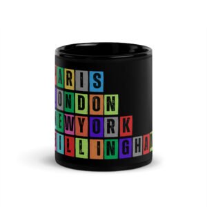 Billingham - Black Glossy Mug