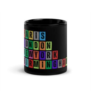 Birmingham - Black Glossy Mug