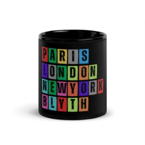 Blyth - Black Glossy Mug