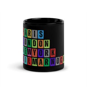 Kilmarnock - Black Glossy Mug