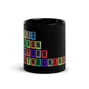 South Ockendon - Black Glossy Mug
