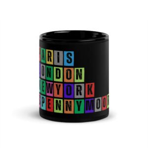 Spennymoor - Black Glossy Mug