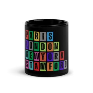 Stamford - Black Glossy Mug